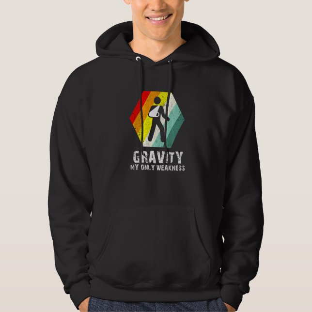 Retro Gravity My Weakness Arm Sling After Surgery  Hoodie (Front)