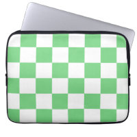 Retro Green Chessboard Chequerboard Tile Y2K 