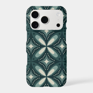 Retro Green Geometric Pattern