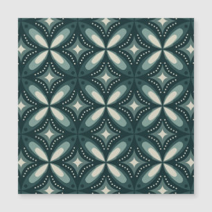 retro green shapes