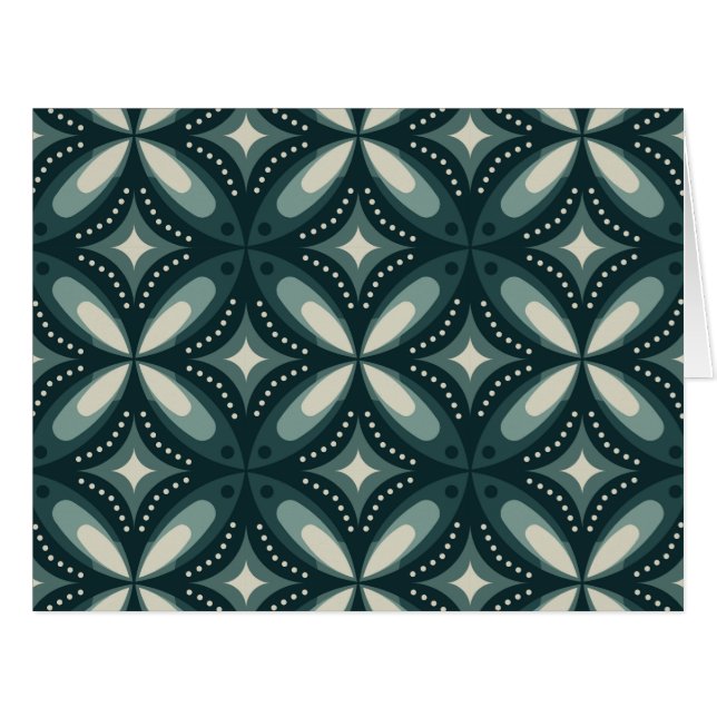 retro green shapes (Front Horizontal)