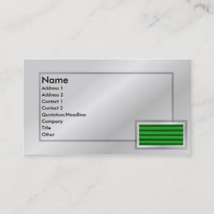 Retro - Green Shutter Profile Card