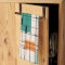 Retro Grid & Starbursts Kitchen Towel