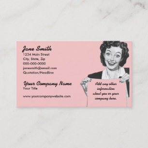 Retro Grin Business Card