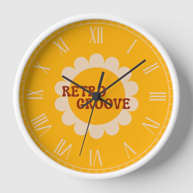 Retro Groove Clock (Front)
