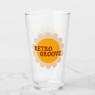 Retro Groove Glass