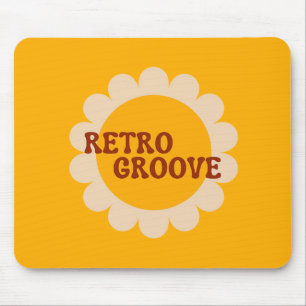 Retro Groove Mouse Pad