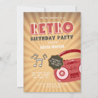  Retro Groovy 70s Music Any Age Birthday Party