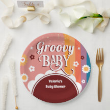 Retro Groovy Baby Shower