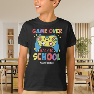Retro groovy Back to school T-Shirt
