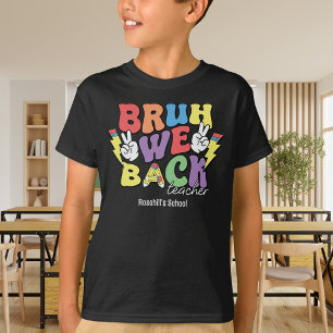 Retro groovy Back to school T-Shirt