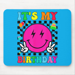 Retro Groovy Birthday Men Women Boys Girls Kid Mouse Pad
