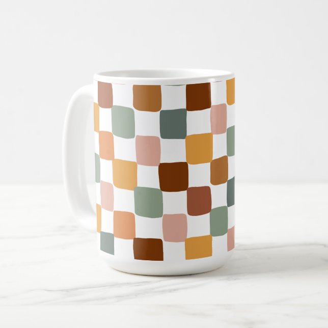 Retro Groovy Coffee Mug (Front Left)