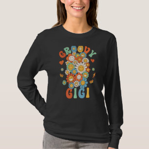 Retro Groovy Gigi Groovy Birthday Party Matching F T-Shirt