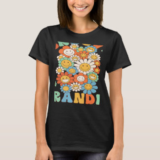 Retro Groovy Grandpa Groovy Birthday Party Matchin T-Shirt