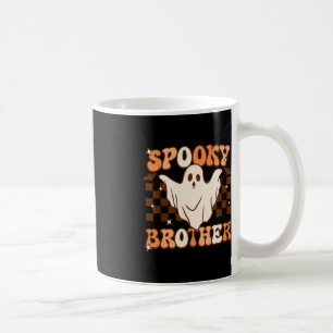 Retro Groovy Halloween Ghost Spooky Brother Costum Coffee Mug