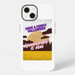 Retro Groovy Halloween Spooky Vibes iPhone 13 Case