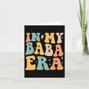 Retro Groovy In My Era Father&#; s Day Card