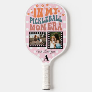 Retro Groovy In My Pickleball Mum Era Custom Pickleball Paddle