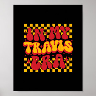 retro groovy in my travis era  poster