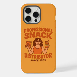 Retro Groovy Mum Professional Snack Distributor iPhone 15 Pro Max Case