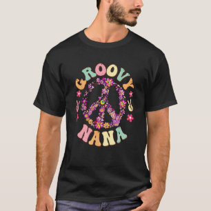 Retro Groovy Nana and Vintage Family Retro Nana Bd T-Shirt
