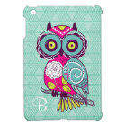 Retro Groovy Owl Teal