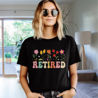 Retro Groovy "RETIRED" – 70s Style Retirement