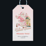 Retro Groovy Santa Claus-Christmas Party Thank You Gift Tags<br><div class="desc">Say "thank you" with some serious retro style! These Retro Groovy Santa Claus Christmas Party Thank You Gift Tags are the perfect finishing touch for your holiday presents and party favours. Featuring a cheerful, vintage-inspired Santa and a fun "Thank You" message, these tags are sure to bring a smile to...</div>