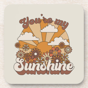 Retro Groovy   You're my Sunshine Coaster