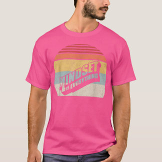 Retro Growth Mindset Entrepreneur Teacher Fitness  T-Shirt