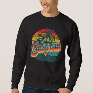 Retro Grunge California Distressed California 70s  Sweatshirt
