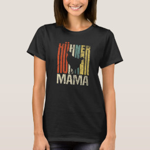 Retro grunge farmer chicken mum chicken T-Shirt