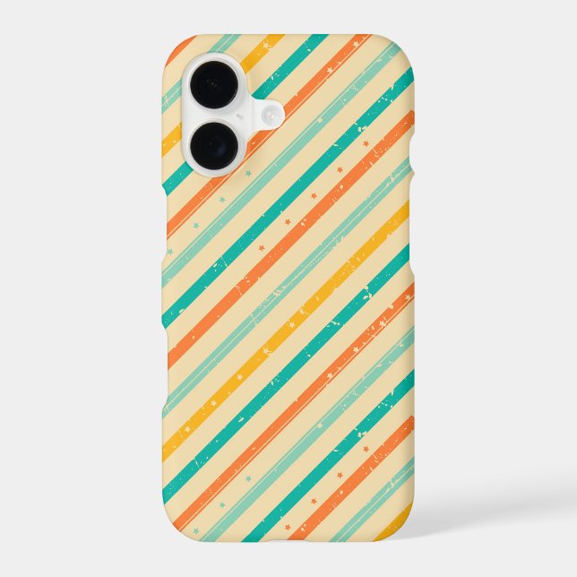 Retro grunge striped pattern (Back)