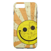 Retro Grungy Sunburst