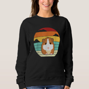 Retro Guinea Pig Guinea Pig Breeder Guinea Pig Sweatshirt