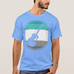 Retro Guitar for Musicians Men Women Teacher Music T-Shirt