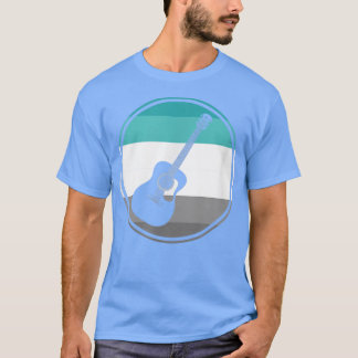 Retro Guitar for Musicians Men Women Teacher Music T-Shirt