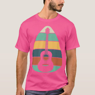 Retro Guitar Musician Bass Guitarist Guitar Player T-Shirt