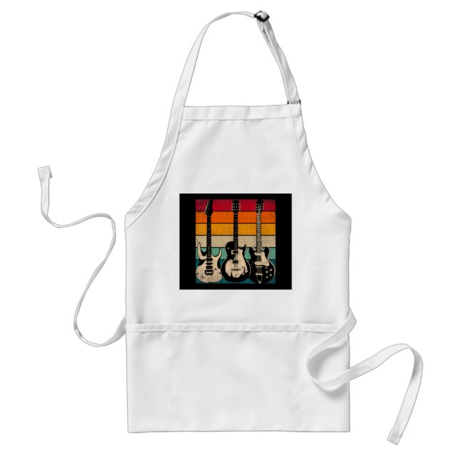 Retro Guitar  Standard Apron (Front)