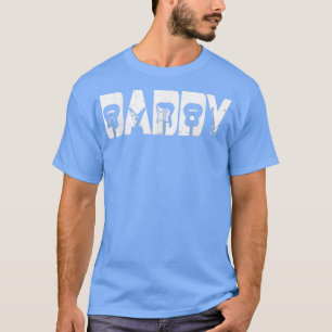 Retro Guitarist Father Daddy Guitar Fathers Day Mu T-Shirt