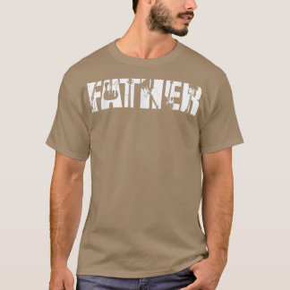 Retro Guitarist Father Father Guitar Fathers Day M T-Shirt