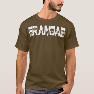 Retro Guitarist Father Grandad Guitar Fathers Day  T-Shirt