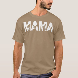 Retro Guitarist Mother Mama Guitar Mother's Day Mu T-Shirt