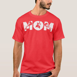 Retro Guitarist Mother Mum Guitar Mother's Day Mus T-Shirt