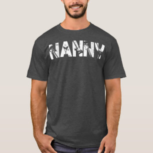 Retro Guitarist Mother Nanny Guitar Mother's Day M T-Shirt