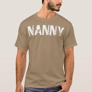 Retro Guitarist Mother Nanny Guitar Mother's Day M T-Shirt