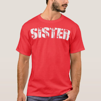 Retro Guitarist Mother Sister Guitar Mother's Day  T-Shirt