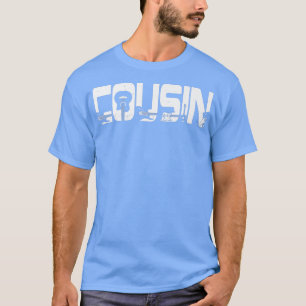 Retro Guitarist Mothers Day Cousin Guitar Fathers  T-Shirt