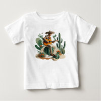 Retro Guitarist Silhouette Music Art T-Shirt